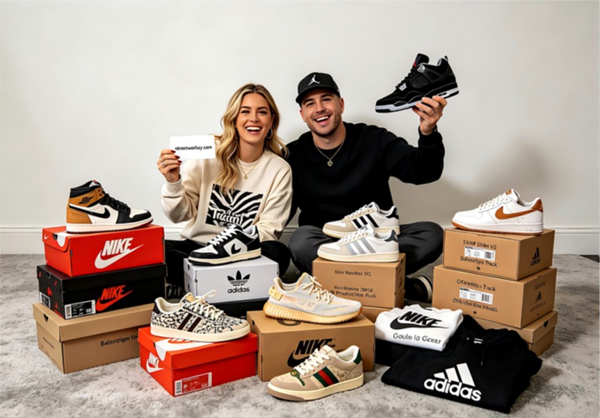 Travis Scott Jordan rep sneaker haul with Nike and Adidas